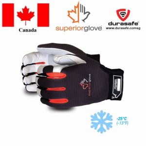 SUPERIOR MXGCETFL Clutch Gear® Winter-Lined Goatskin Mechanics Glove