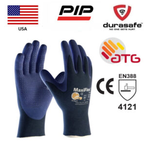 PIP ATG  34-244 MaxiFlex Elite Foam Coated Dotted Glove Size S