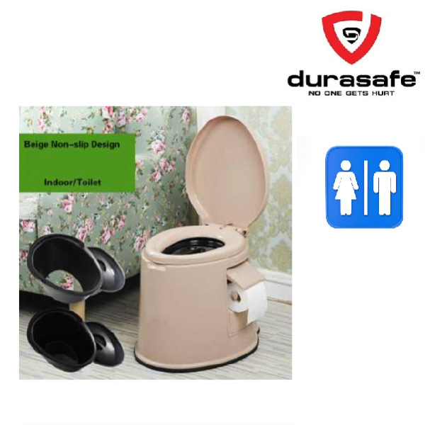 Portable Toilet Outdoor 12L Capacity Multi-Function