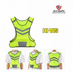 Reflective Safety Vest with LED Light High Visibility