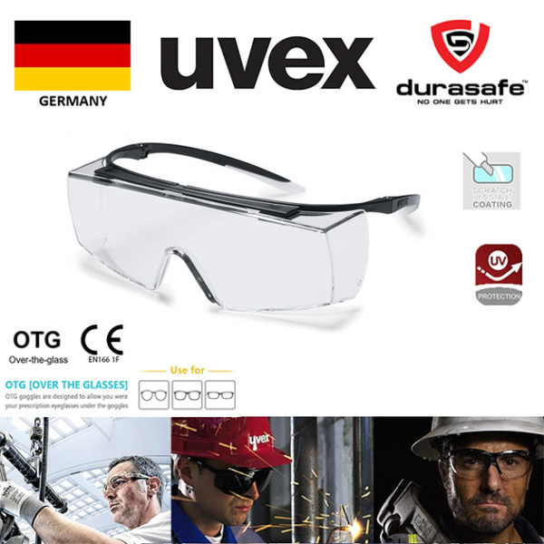 UVEX 9169585 super f OTG spectacles PT DURASAFE Workwear Indonesia