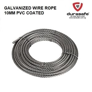 Galvanized Wire Rope 200meter, 10mm PVC Coated