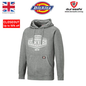 DICKIES SH3011 Rockfield Hoodie, Grey