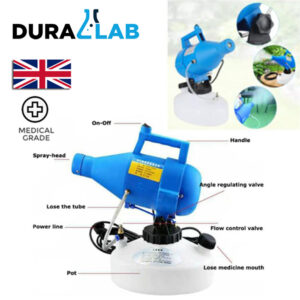 DURALAB MEDICAL GRADE DISINFECTANT SPRAY MIST MACHINE – 4 LITRE UK