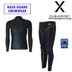 RASH GUARD Swimwear Long Sleeve Top and Pants Quick Dry and UV Protection, M-XL