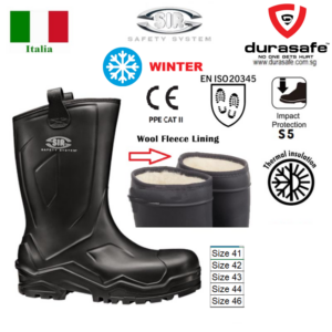 SIR 29237 Dumbo Safety Winter Boot with Steel toecap & Steel Lamina Size 41-46