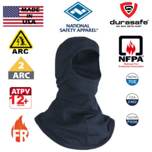 NSA LIGHTWEIGHT ULTRASOFT FR BALACLAVA H11RY 12 CALORIE ARC RATED KNIT HOOD