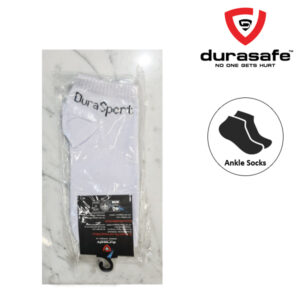 DURASPORT Ankle Socks White
