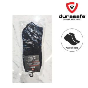 DURASPORT Ankle Socks Black