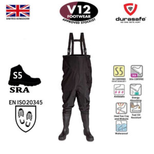 V12 Thames VW165 Safety Chest Wader Waterproof