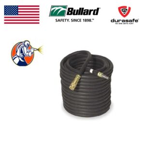 BULLARD Sand Blasting V20100ST Respiratory, SAR, Air Supply Hose,V20,1/2" ID, Starter, Industrial Interchange,100', Black