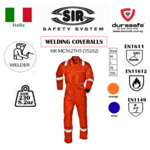 SIR MC5627H5 (35282) Light Carboflame Coverall Orange, Size M-XXL