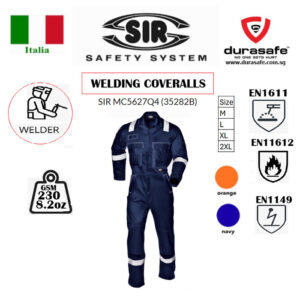 SIR MC5627Q4 (35282B) Light Carboflame Coverall Navy, Size M-XXL