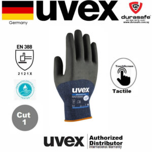 UVEX 60062 Phynomic Pro Safety Gloves, Size 8-9