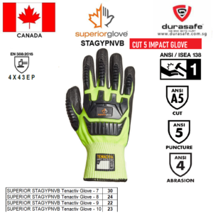 SUPERIOR STAGYPNVB Tenactiv Glove Size 7-10