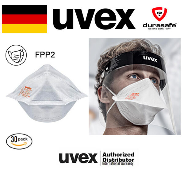Uvex Ffp2 Nr Silv-air Lite 4200 Kaufen UVEX 8734200 Silv-Air lite 4200 FFP2 NR Flat fold, 30pc/box - Durasafe Shop