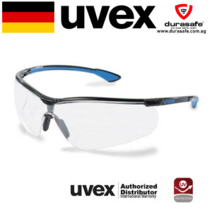 UVEX 9193838 Sportstyle AR Black/Blue - Clear Len