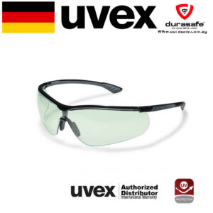 UVEX 9193880 Sportstyle Safety Spectacles Supravision Variomatic Black/Grey