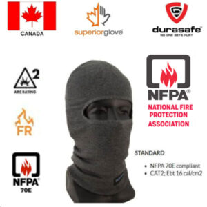 SUPERIOR (Canada ) BAKVFR Supera Fire Resistant BALACLAVA NFPA Approved Grey