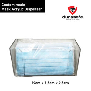 Custom made Mask Acrylic Dispenser-19cm x 7.5cm x 9.5cm