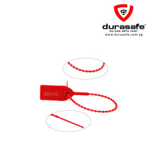 DURASAFE Red Nylon Cable Tie with Running Numbers