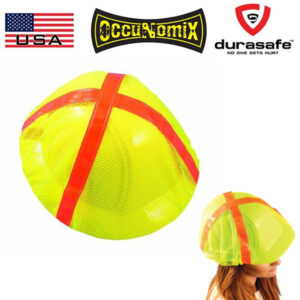 OCCUNOMIX  V896-FBY Hi vis Full brim Hard hat cover - yellow
