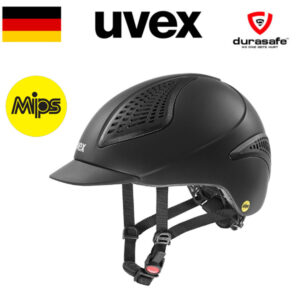 UVEX Exxential II MIPS Riding helmet Black size 59-61