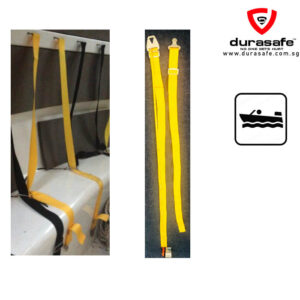 Yellow Seat Belt for Lifeboat