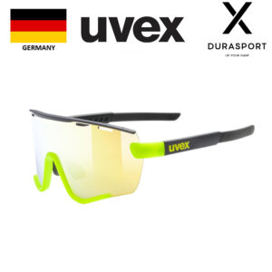 S5330042616 Uvex Sportstyle 236 Set Eyewear Mirror Yellow Len, Black Yellow Frame
