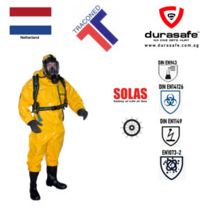 TRACONED GS3 POLYRAN CHEMICAL SUIT SOLAS APPROVED
