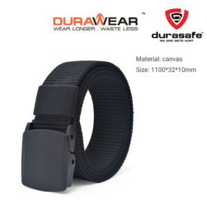DURAWEAR Universal Nylon Plastic Buckle Tactical Waist Belt / Army Tactical Belt