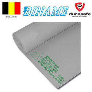 BINAME BTIR0310 Class 3 High Voltage 26,500V Rubber Insulating Mat Grey 1M x 10M