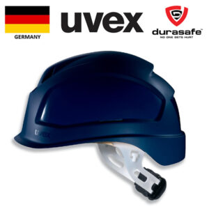 UVEX 9770531 Pheos E-S-WR Safety Helmet Ratchet Suspension Blue
