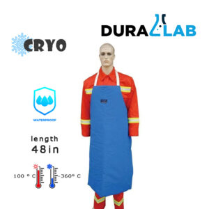DURALAB Cryogenic Apron 36 inches Blue
