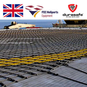 FEC HW0502S Helideck Sisal Rope Landing Net 15M x 15M, UK