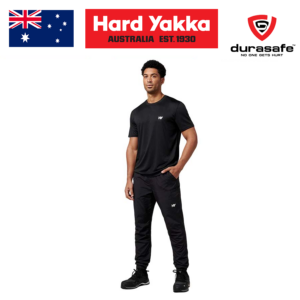HARD YAKKA Y02429 3056 Zero Cuff Pant – Black