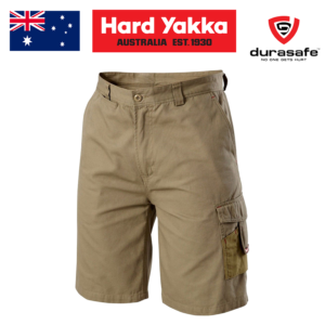 HARD YAKKA Y05906 Legends Lightweight Cargo Shorts - Khaki