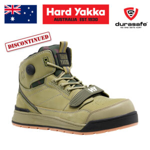HARD YAKKA Y61060 3056 O2 Lace Pump Up Boots - Olive