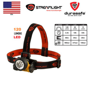 STREAMLIGHT 61052 Septor Impact and Water Resistant LED Headlamp