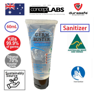 CONCEPT LABS GB60T - Germ Buster 60ml Tubes -alcohol content