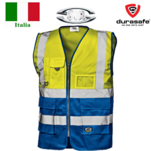 SIR MC3513 Gifone Waistcoat, Yellow/Royal