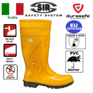 SIR UB40 (MB2512E0) Antistatic-chemical/acid safety boots Size 45