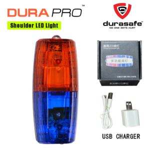 DURAPRO Roadsafe Alert Shoulder Led Light-USB Charge