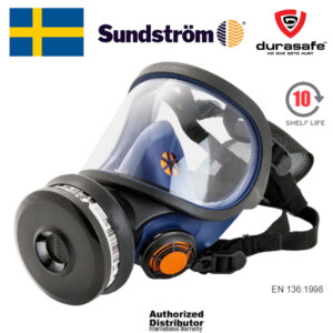 SUNDSTROM SR200PC Full Face Silicone Mask Respirator Universal Size