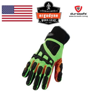 ERGODYNE 925F(x)CP Dorsal Impact Reducing Glove, Size M-XL