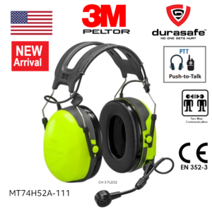 Peltor 3M MT74H52A-111 CH-3 FLX2 HEADSET WITH PTT HEADBAND