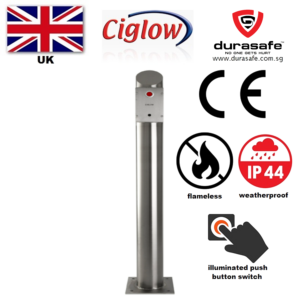 CIGLOW CIG-BLD- Stainless Steel Ciglow Bollard Lighter