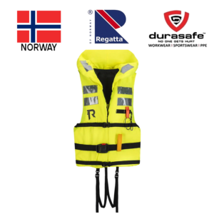 REGATTA Workvest 150N Antiflame Lifejacket High Visibility Yellow, Size 70+ kg