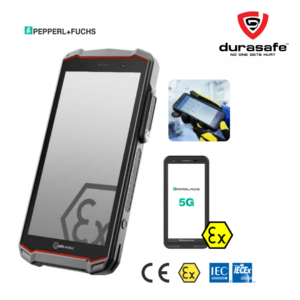 Ecom Smart-Ex 03 DZ1 Intrinsically Safe 5G Smartphone with digital camera