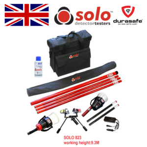 SOLO 823 Smoke and Heat Detector Test and Removal Kit - Cordless 9.3m